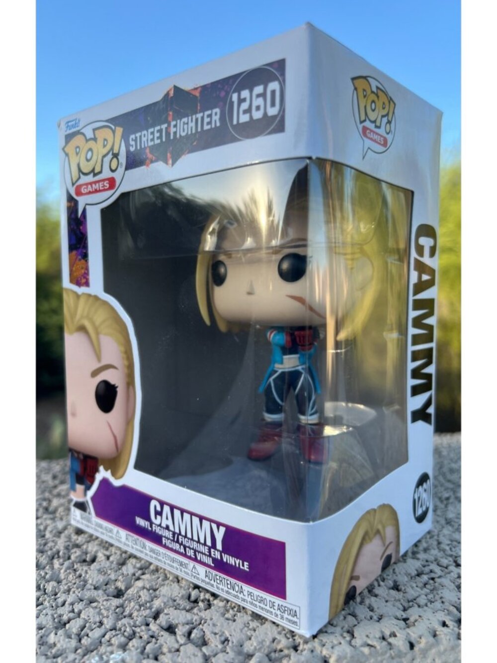 Funko Pop Games - Street Fighter - Cammy (#1260, NEW)